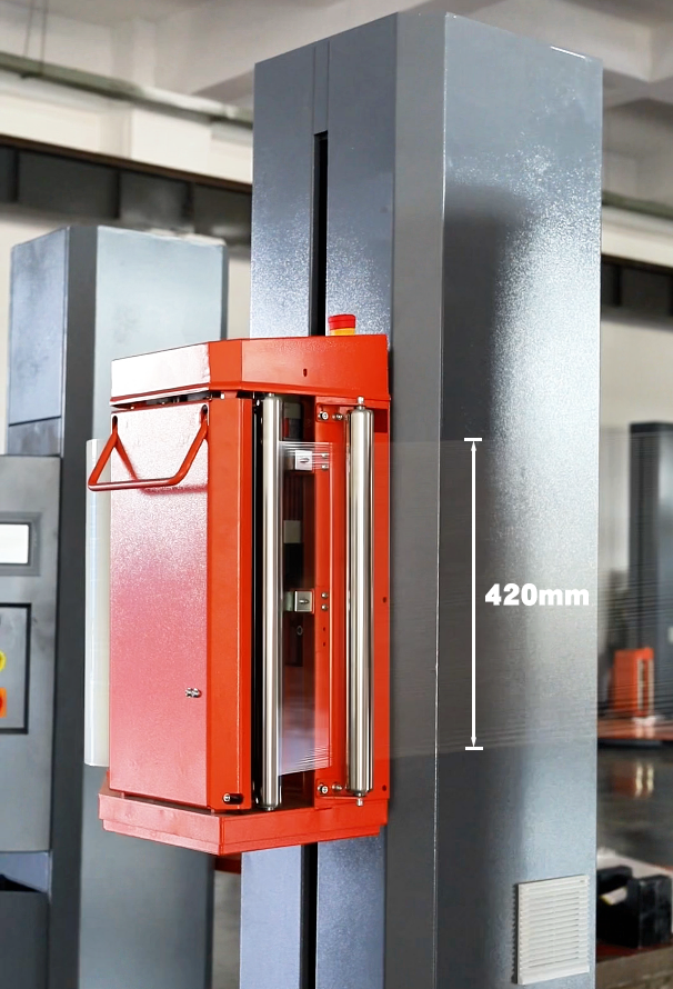 美奇斯托盤纏繞機(jī)，省膜！省人?。∈⌒模。。?圖1)